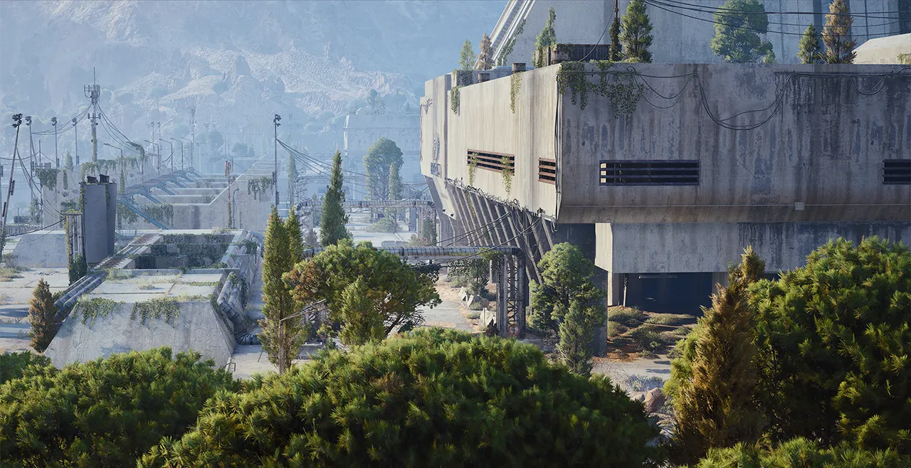 Dam Battlegrounds interactive map thumbnail showing the Alcantara Power Plant - Arc Raiders
